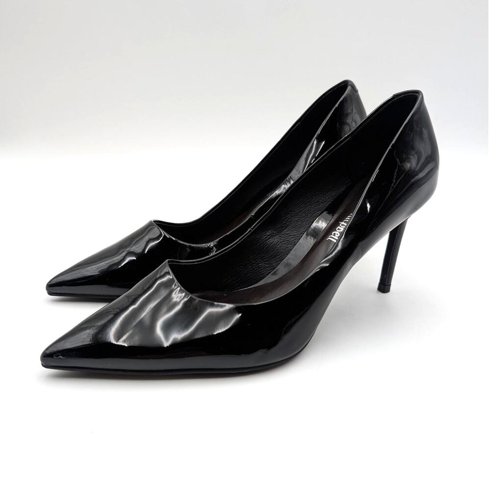 Jeffrey Campbell Risktaker Pointed Toe Pump Women's Black Size US7.5 EU38